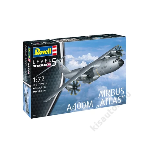 Revell 1:72 Airbus A400M "Atlas" repülő makett