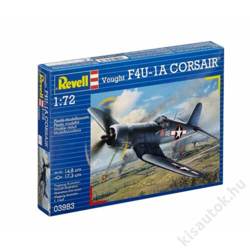 Revell 1:72 Vought F4U-1A Corsair repülő makett
