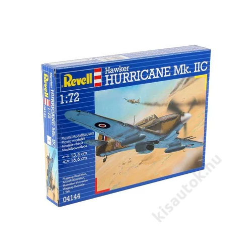 Revell 1:72 Hawker Hurricane Mk. IIC repülő makett