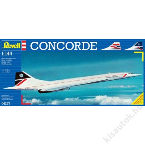 Revell 1:144 Concorde repülő makett