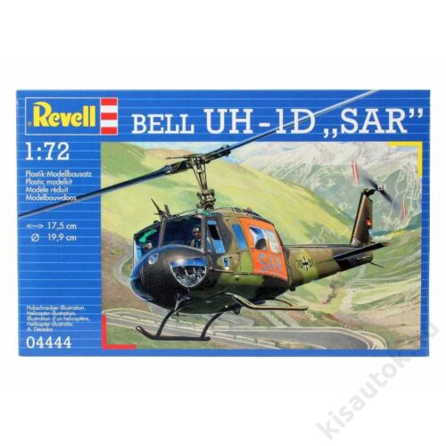 Revell 1:72 Bell UH-1D "SAR" helikopter makett