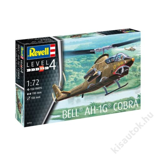 Revell 1:72 Bell AH-1G Cobra helikopter makett