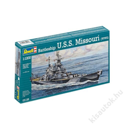 Revell 1:1200 Battleship U.S.S. Missouri (WWII) hajó makett