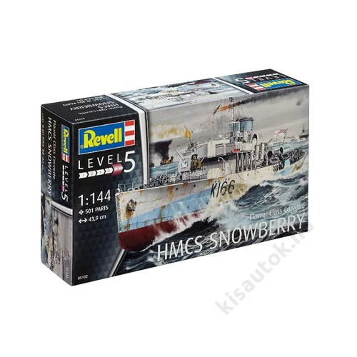 Revell 1:144 Flower Class Corvette (early) hajó makett