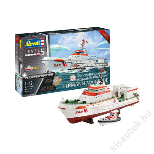 Revell 1:72 Search & Rescue Vessel HERMANN MARWEDE Limited Platimun Edition