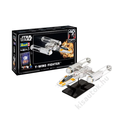 Revell 1:72 Y-wing Fighter Gift SET Star Wars makett