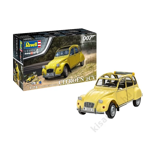Revell 1:24 Citroen 2CV – James Bond 007 For Your Eyes Only Gift SET autó makett