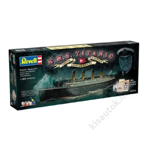 REV-5715 Revell 1:400 R.M.S. Titanic 100th Anniversary Edition Gift SET