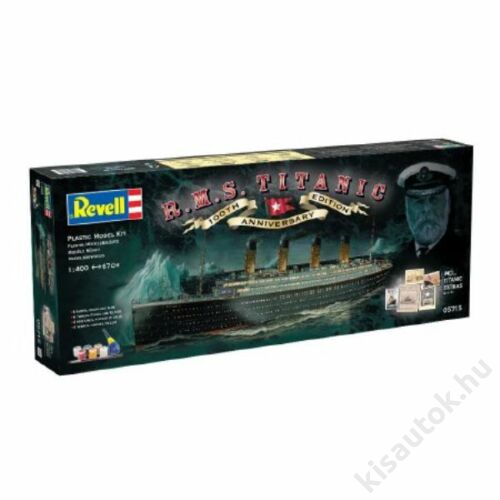 Revell 1:400 R.M.S. Titanic 100th Anniversary Edition Gift SET hajó makett