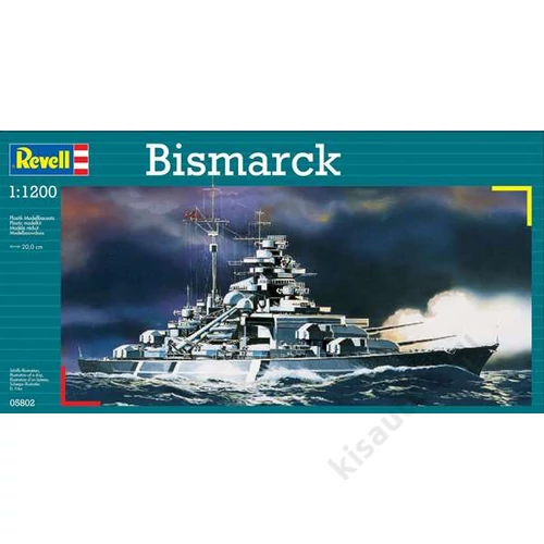 REV-5802 Revell 1:1200 Bismarck