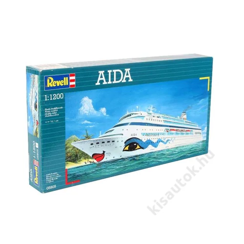 Revell 1:1200 AIDA hajó makett