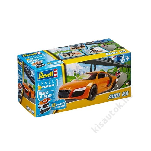Revell Audi R8 Build and Play autó makett