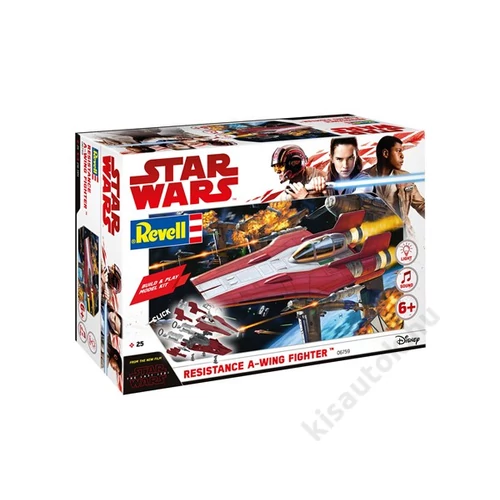 Revell 1:44 Star Wars Resistance A-Wing Fighter Build and Play