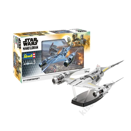 Revell 1:24 Star Wars The Mandalorian: N1 Starfighter makett
