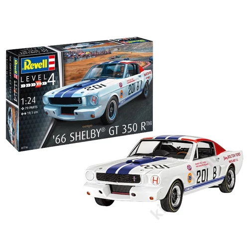 Revell 1:24 '66 Shelby GT 350 R autó makett