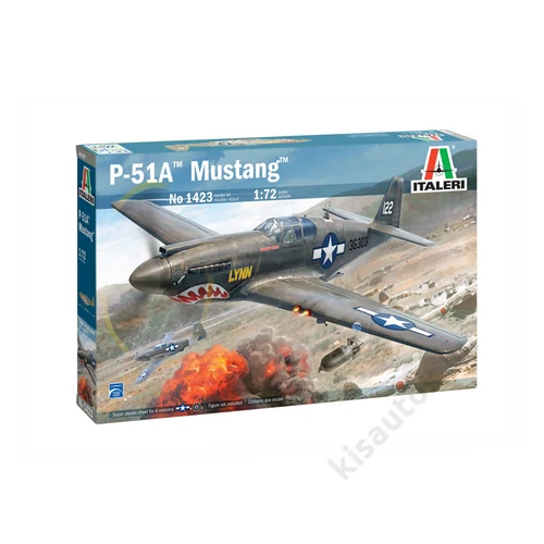 ITA-1423 Italeri 1:72 P-51B makett repülö