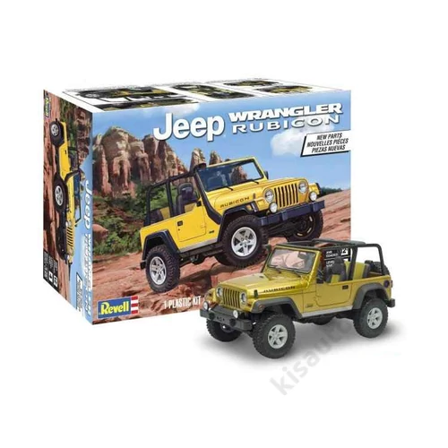Revell 1:24 Jeep Wranger Rubicon makett autó