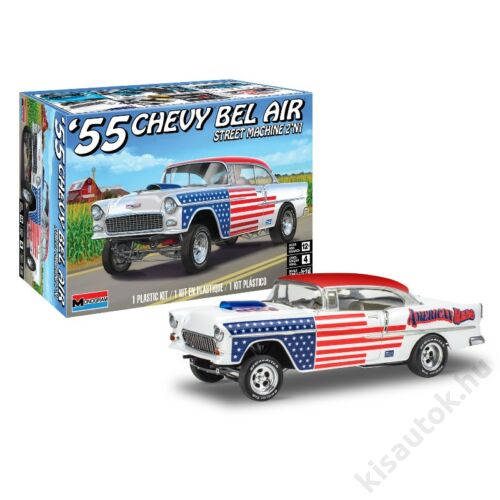 Revell 1:24 ’55 Chevy Bel Air Street Machine 2 in 1 autó makett