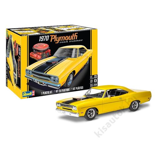 Revell 1:24 1970 Plymouth Road Runner autó makett