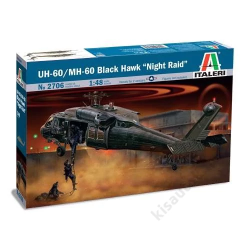 ITA-2706 Italeri 1:48 UH-60/MH-60 Black Hawk "Night Raid"