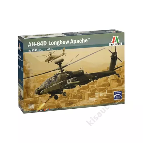 Italeri 1:48 AH-64D Longbow Apache helikopter makett