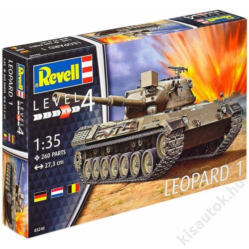 Revell 1:35 Leopard 1 tank makett