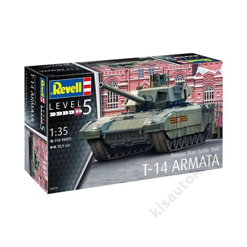 Revell 1:35 Russian Main Battle Tank T-14 Armata tank makett