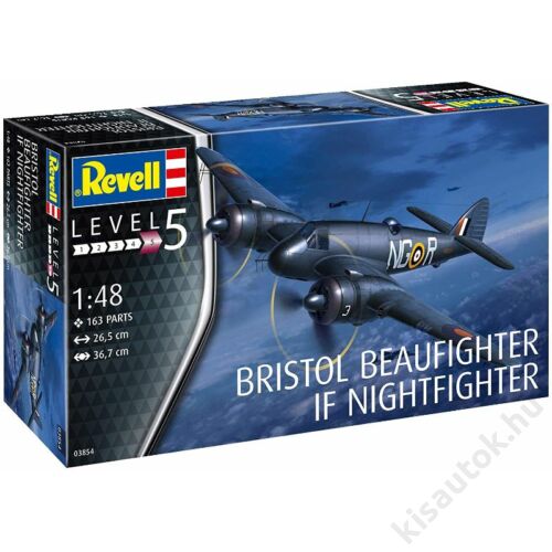 Revell 1:48 Bristol Beaufighter IF Nightfighter repülő makett