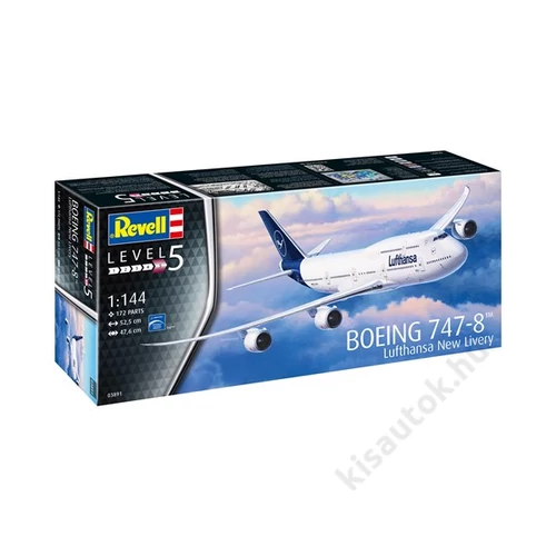 REV-3891 Revell 1:144 Boeing 747-8 Lufthansa New Livery