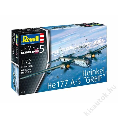 Revell 1:72 Heinkel He177 A-5 "Greif" repülő makett