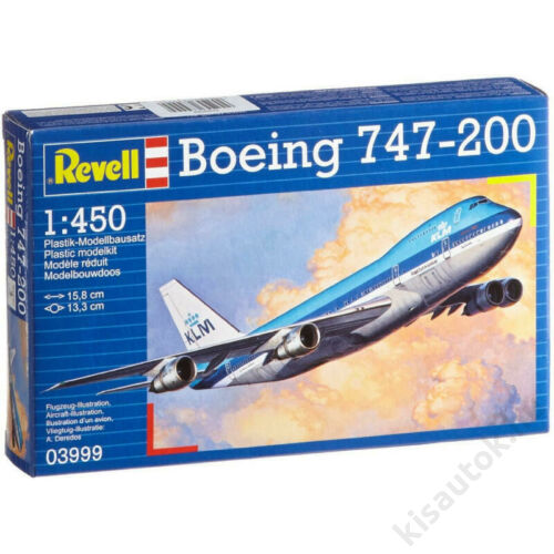 Revell 1:450 Boeing 747-200 repülő makett