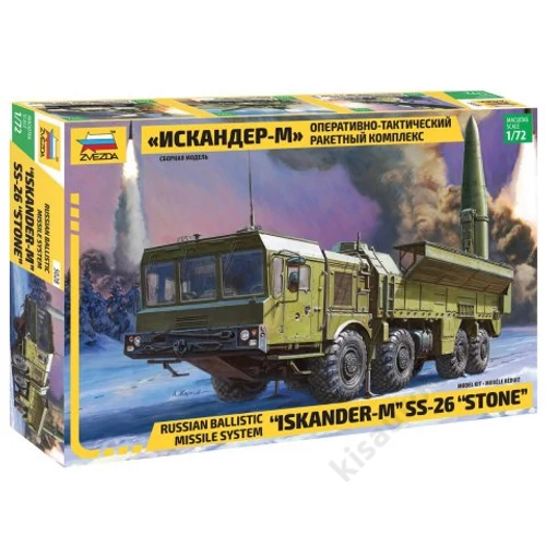Zvezda 1:72 Russian Ballistic Missile System "Iskander-M" SS-26 "Stone"