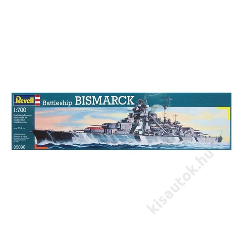 REV-5098 Revell 1:700 Battleship Bismarck