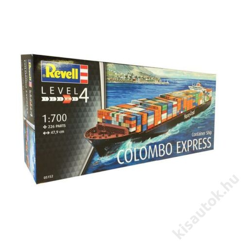 Revell 1:700 Container Ship Colombo Express hajó makett