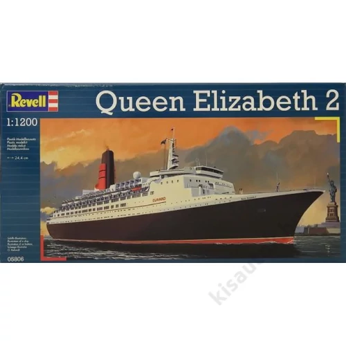 REV-5806 Revell 1:1200 Queen Elizabeth II makett hajó