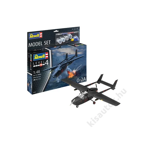 Revell 1:48 O-2A SET repülő makett
