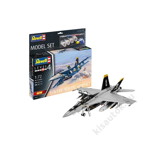 Revell 1:72 F/A-18F Super Hornet SET repülő makett