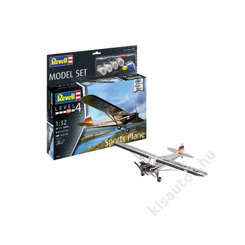 Revell 1:32 Builders Choice Sports Plane SET repülő makett