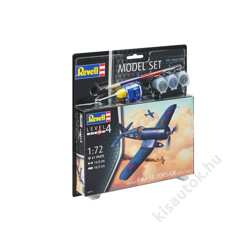 Revell 1:72 Vought F4U-1B corsair Royal Navy SET