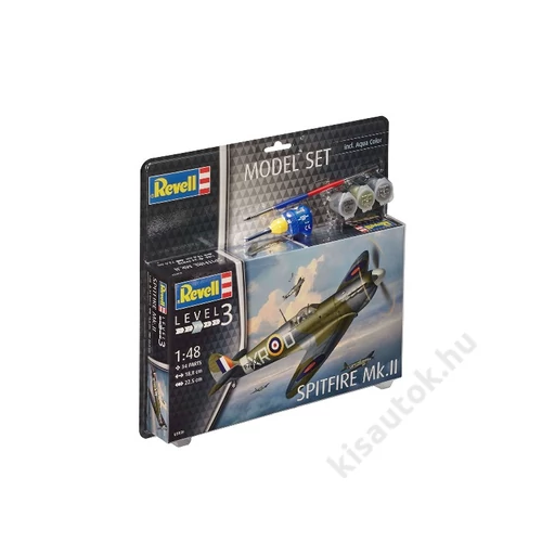 Revell 1:48 Supermarine Spitfire Mk.II SET repülő makett