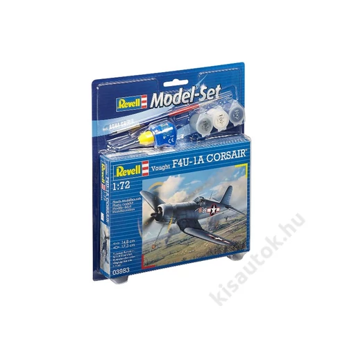 Revell 1:72 Vought F4U-1A Corsair SET repülő makett