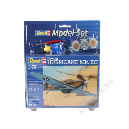 Revell 1:72 Hawker Hurricane Mk. IIC SET repülő makett