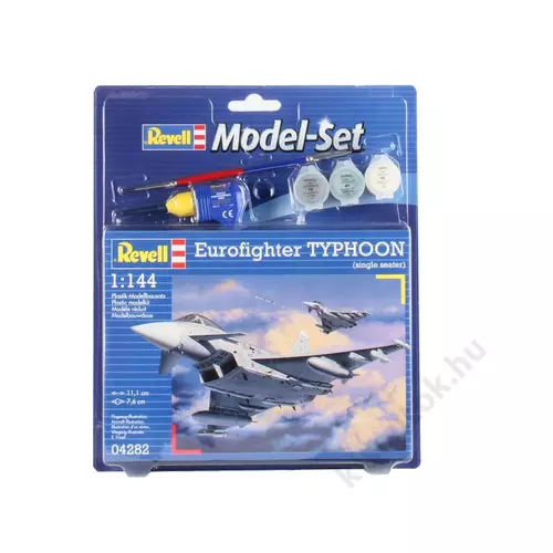 Revell 1:144 Eurofighter Typhoon (single seater) SET repülő makett