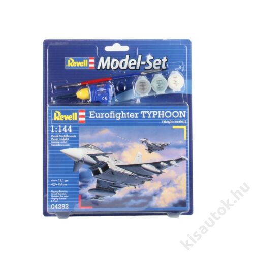 Revell 1:144 Eurofighter Typhoon (single seater) SET repülő makett