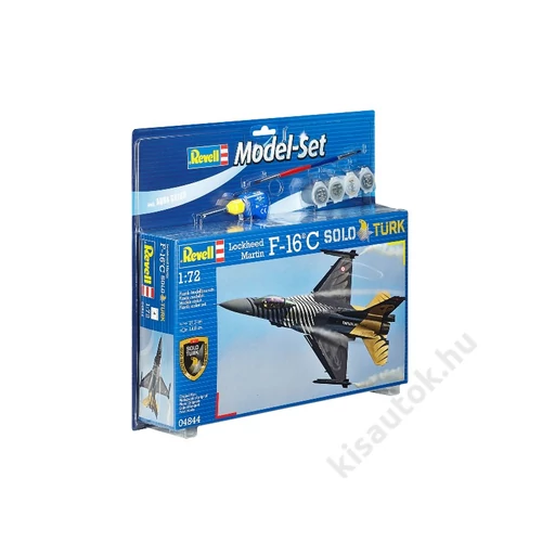Revell 1:72 Lockheed Martin F-16C Solo Turk SET repülő makett
