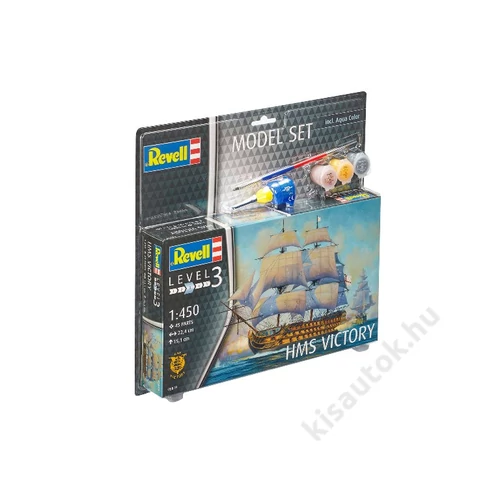 Revell 1:450 HMS Victory SET hajó makett