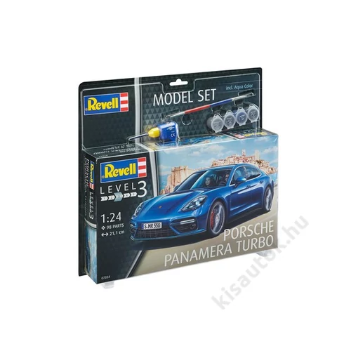 Revell 1:24 Porsche Panamera Turbo SET autó makett