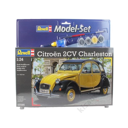 Revell 1:24 Citroen 2CV Charleston SET autó makett