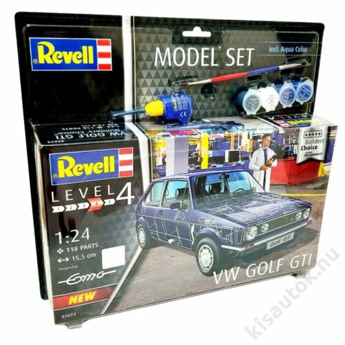 Revell 1:24 VW Golf GTI Builders' Choice SET autó makett