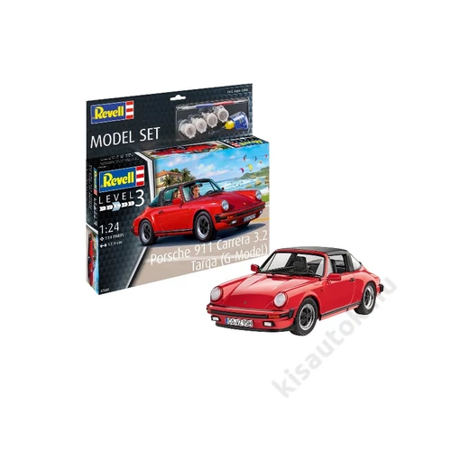 Revell 1:24 Porsche 911 Carrera 3.2 Targa (G-Model) SET